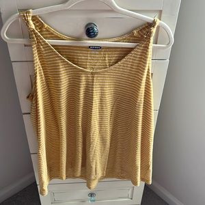 Old Navy yellow tank. Size L